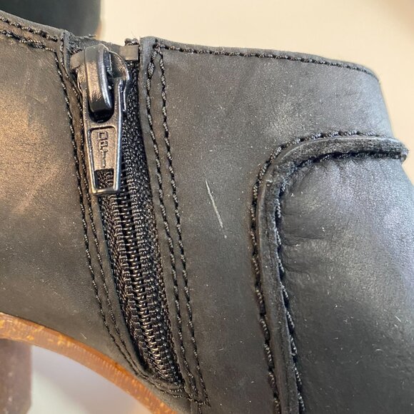 Clark's SZ 11M Womens Black Sashlin Aleta Shoe with Block Heel - Picture 7 of 9